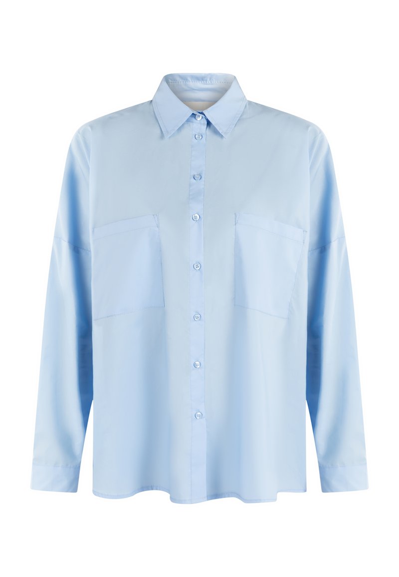 RISA Overhemdblouse lichtblauw