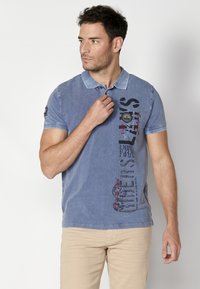 Koroshi SHORT SLEEVE  - Polokošeľa - indigo blue