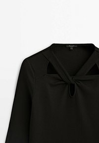 Massimo Dutti Strickpullover - black