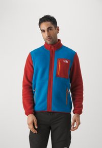 The North Face - YUMIORI FULL ZIP - Flīsa jaka - adriatic blue/iron red Miniatūras attēls 1