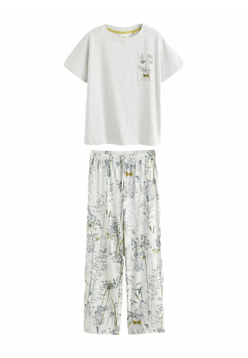 Next REGULAR FIT - SHORT SLEEVE SET - Pyjamas - grey bunny