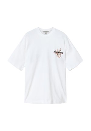 AllSaints, VALEN ETTA TEE - T-shirt imprimé - optic white