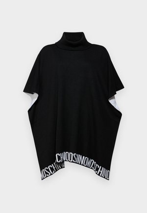 MOSCHINO PONCHO - Cape - black
