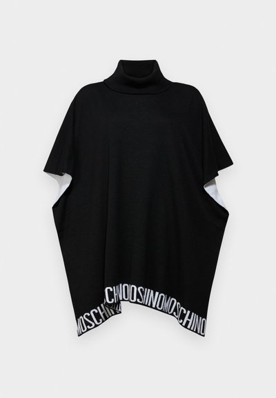 MOSCHINO PONCHO - Keep - black