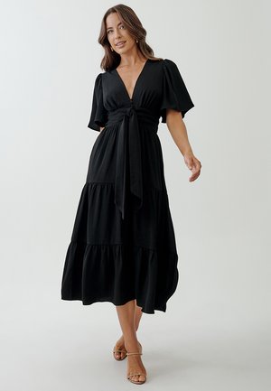 TUSSAH ARIELLE MIDI - Day dress - black