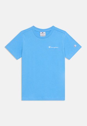 ICONS CONTRAST CREW NECK UNISEX - T-shirt basique - light blue