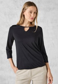 Cecil MIT CUT OUT - Langarmshirt - grau