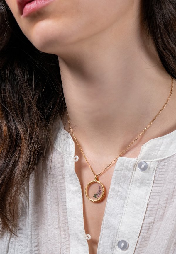 LAVENDER MONOCLE - Halskette