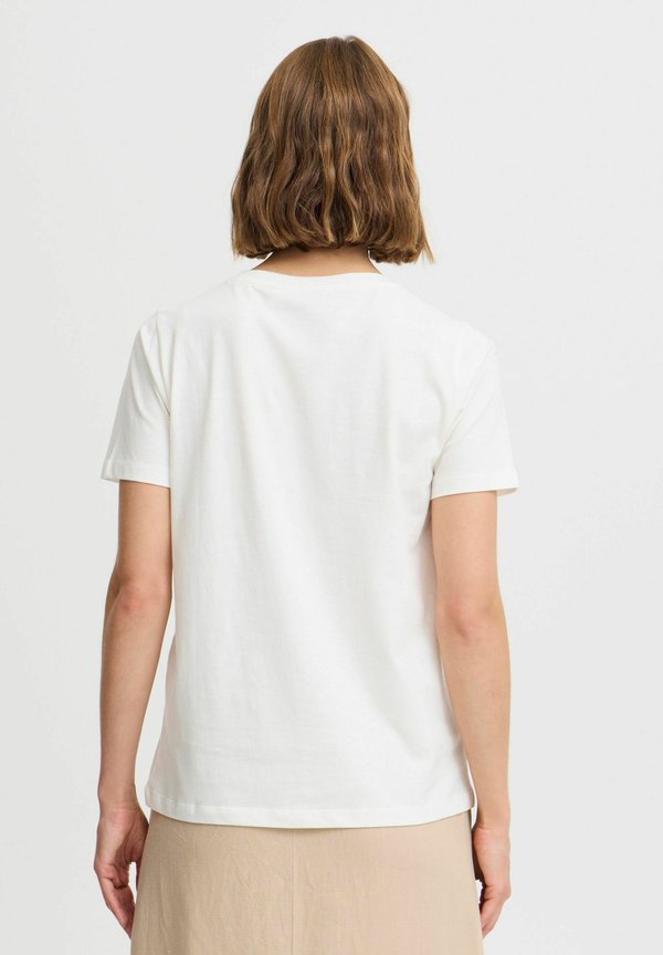 BYSOBBE - Print T-shirt - marshmallow4