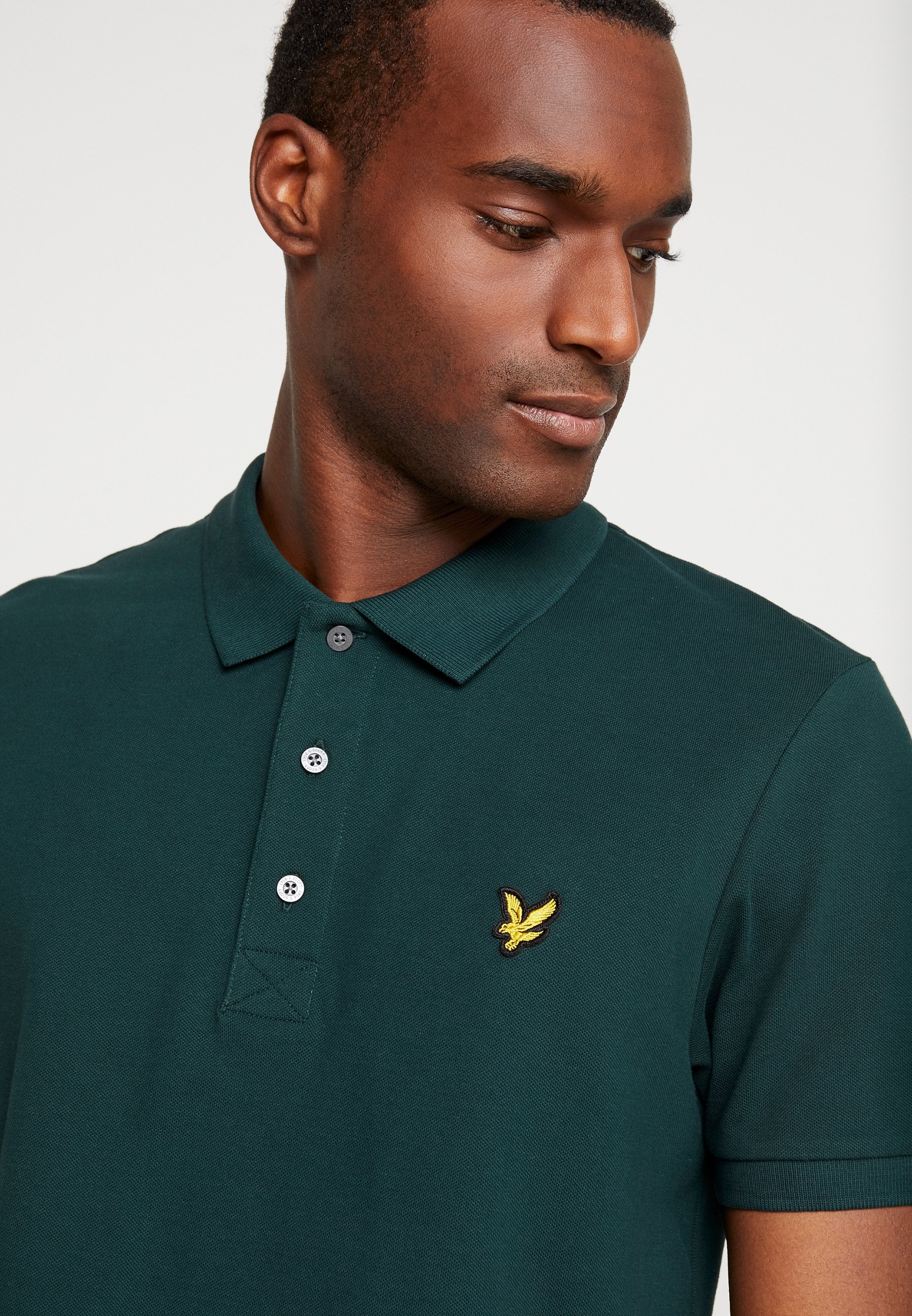 lyle and scott slim fit polo