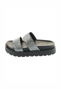 RAYA SPARK - Natikači - black silver