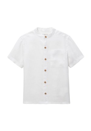 COL MAO MANCHES COURTES UNIE  - Chemise - ecru
