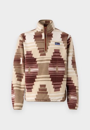 Penfield FOREFRONT FRAYLOCK QUARTER ZIP - Suéter de forro polar - lead gray