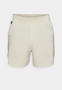 TRAIL RUN SHORTS - Urheilushortsit - khaki base/silt/reflective