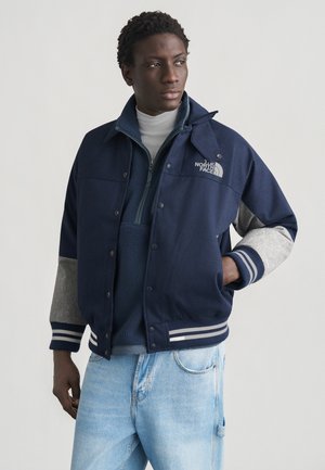 VARSITY JACKET - Daunenjacke - summit navy/white dune