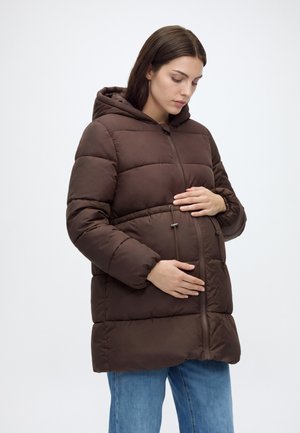 MAMALICIOUS, MLURSA 3IN1 JACKET - Зимно палто - coffee bean