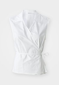 SLEEVELESS WRAP  - Blouse - white light