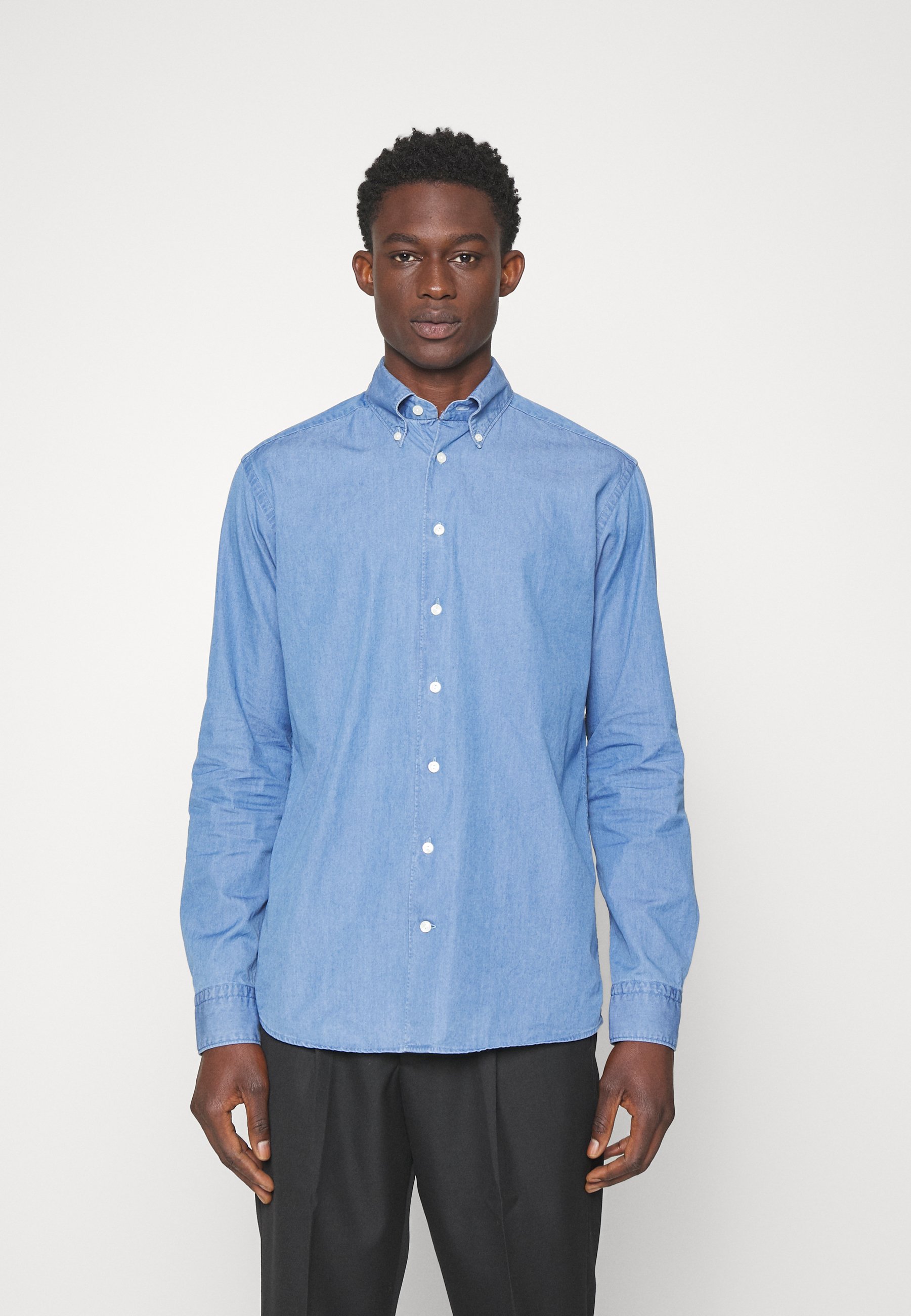 Eton LIGHTWEIGHT - Shirt - mid blue 