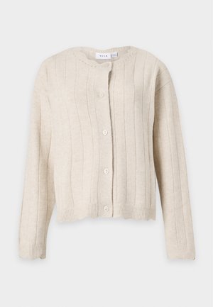 VILA, VIMARTI O NECK - Cardigan - birch
