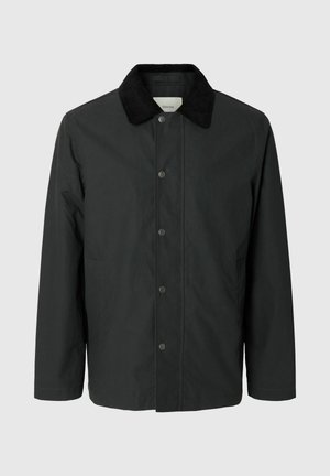 Selected, Veste imperméable - dark shadow