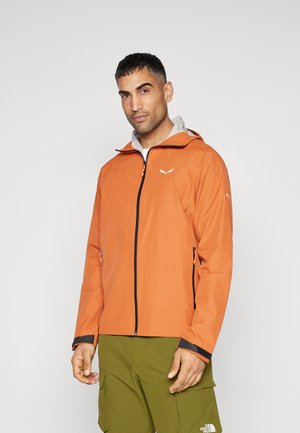 PUEZ JACKET - Hardshelljacke - bombay brown