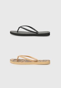 Pool shoes - black/beige/brown