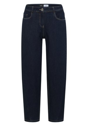 Cecil, HIGH WAIST BARREL LEG JEANS IM LOOSE FIT - Wide Leg - rinsed wash