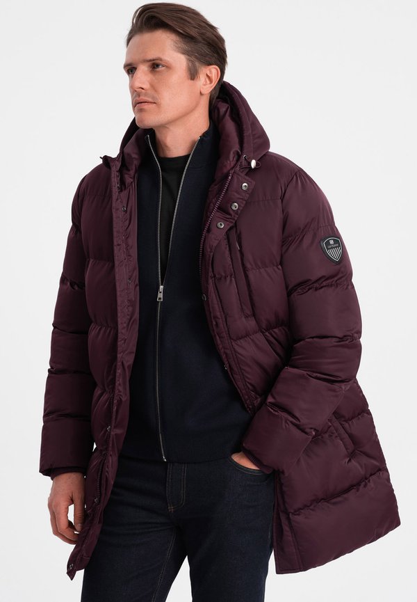 QUILTED - Wintermantel - bordeaux