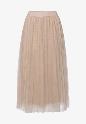 A-line skirt - beige