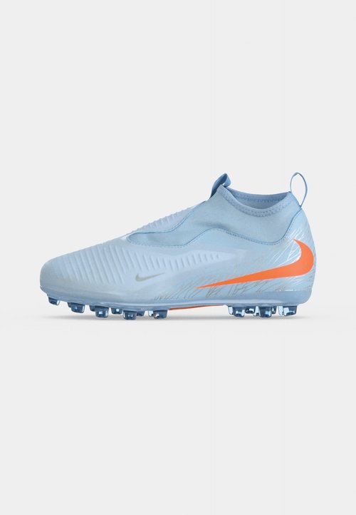 Nike PHANTOM 6 HIGH ACADEMY AG UNITED UNISEX - Football boots artificial grass - blue tint/total orange/chrome — foto 2