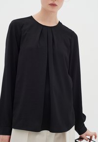 InWear DOTAIW PLEAT  - Blus - black