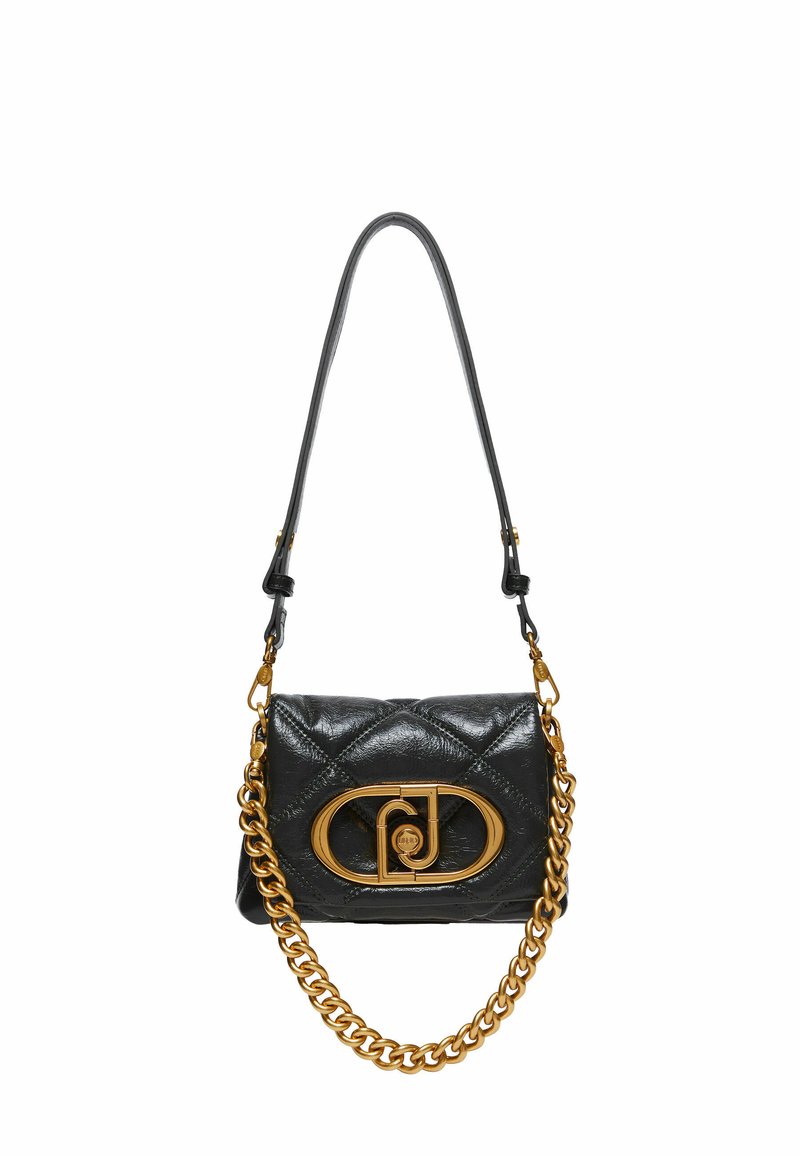 LIU JO LAPUFFY MATELASSÉ SHOULDER - Kabelka - Black