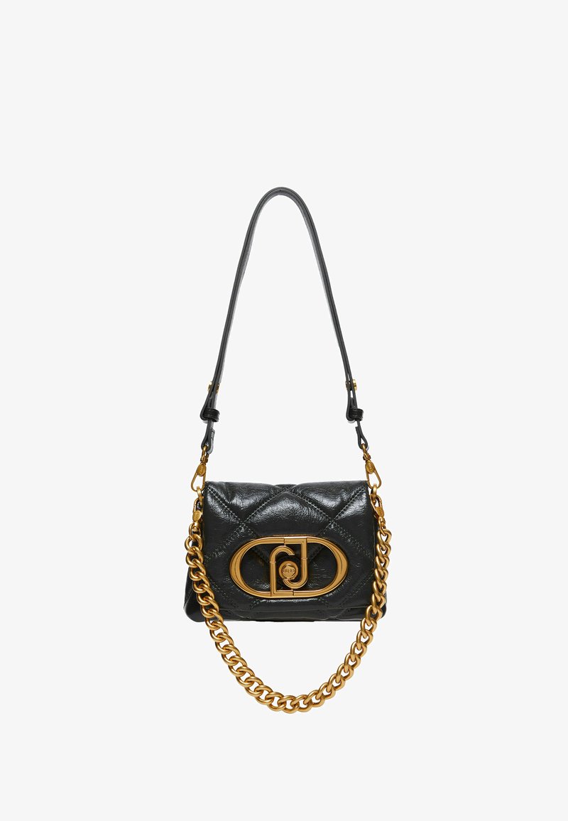 LIU JO LAPUFFY MATELASSÉ SHOULDER - Käekott - Black