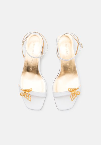 Sophia Webster MARIPOSA - Sandals - white/gold
