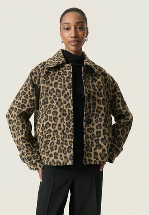 Soaked in Luxury LEONY AKELEJE - Ljetna jakna - leopard jaquard