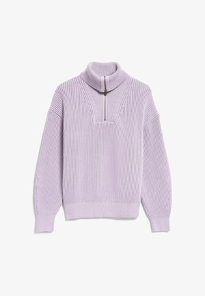 ARMEDANGELS, VANISÉ RIB - Strickpullover - moonlit lilac-dark moonlit lilac