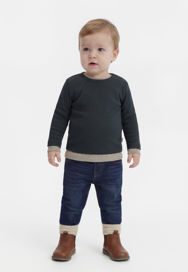 Wheat 2ER PACK - T-shirt à manches longues - navy