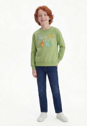 Lindex SWEATSHIRT POKEMON - Felpa - green