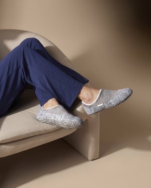 FALKE, COSYSHOE INVISIBLE - Slippers - light grey