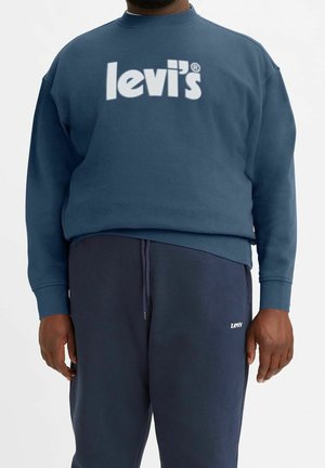 Sweatshirt - blue denim