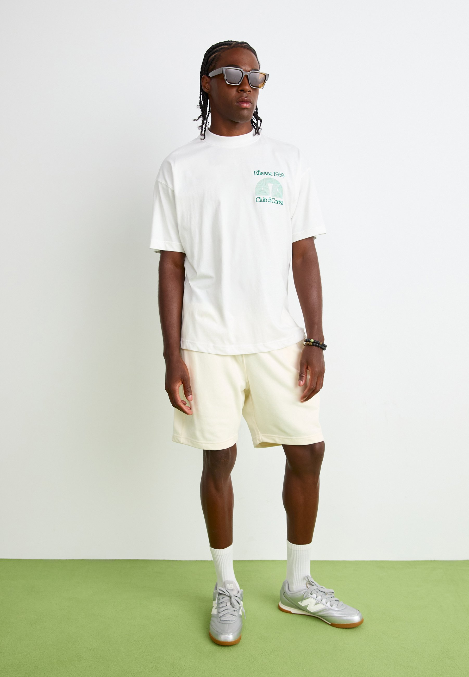 Ellesse Print T-shirt - white - Zalando