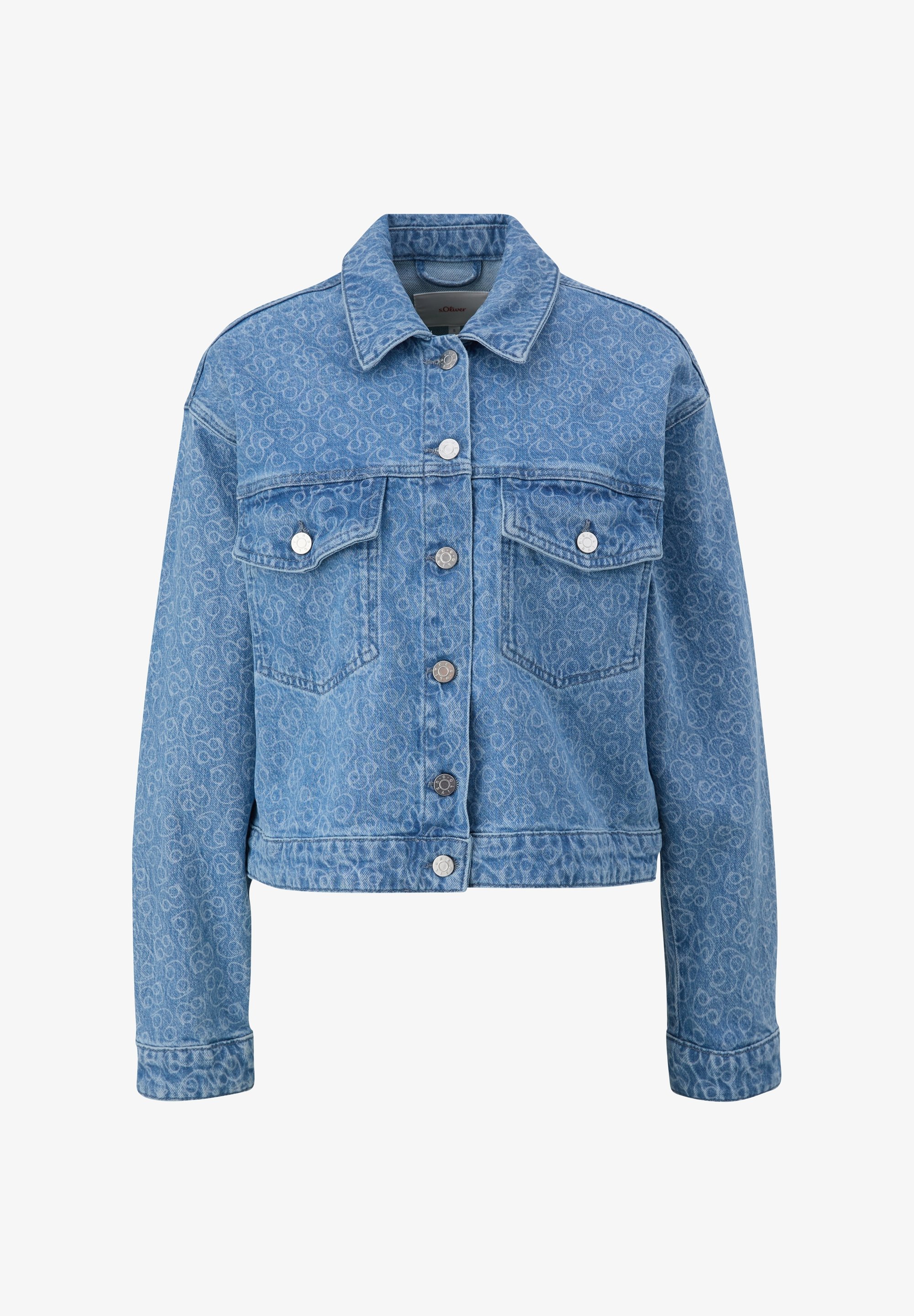 MIT PATTENTASCHE Jeansjacke blau/blue denim Zalando