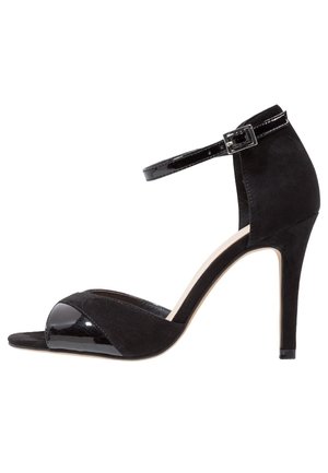 Højhælede sandaletter / Højhælede sandaler - black