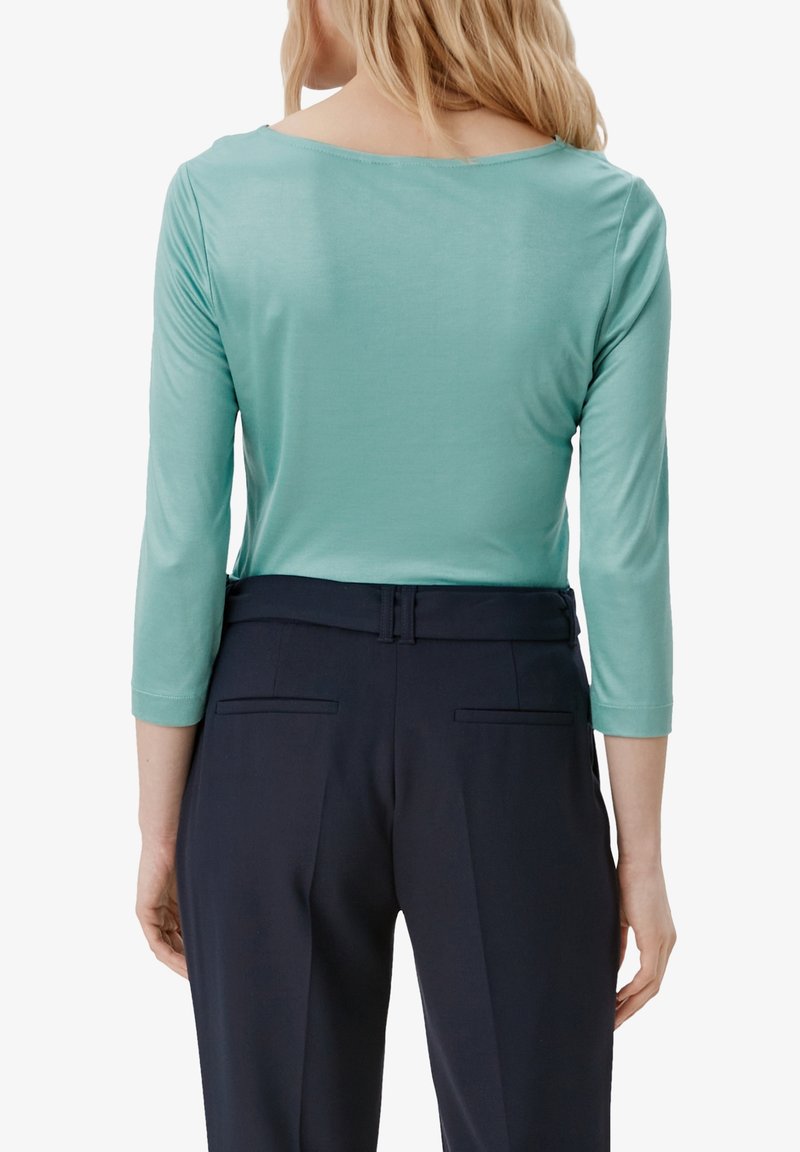 Damen T-Shirts | s.Oliver BLACK LABEL Langarmshirt dusty green/türkis - YX30498 Damen T-Shirts | s.Oliver BLACK LABEL Langarmshirt dusty green/türkis - YX30498