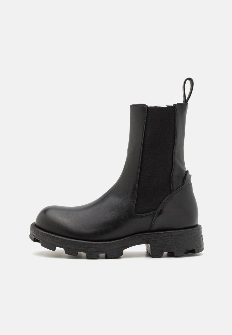 Diesel D-HAMMER CH W - Platform ankle boots - black