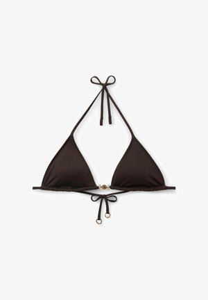 Calzedonia, MINIMAL FIT TRIANGLE - Horní díl bikin - brown