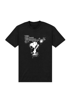 Henry Tiger, SNOOPY GRAFITI SNOOPY URBAN SPRAY PAINT GRAPHIC - T-shirt print - black