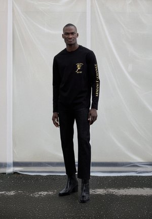 Armani Exchange UNISEX - Topper langermet - black