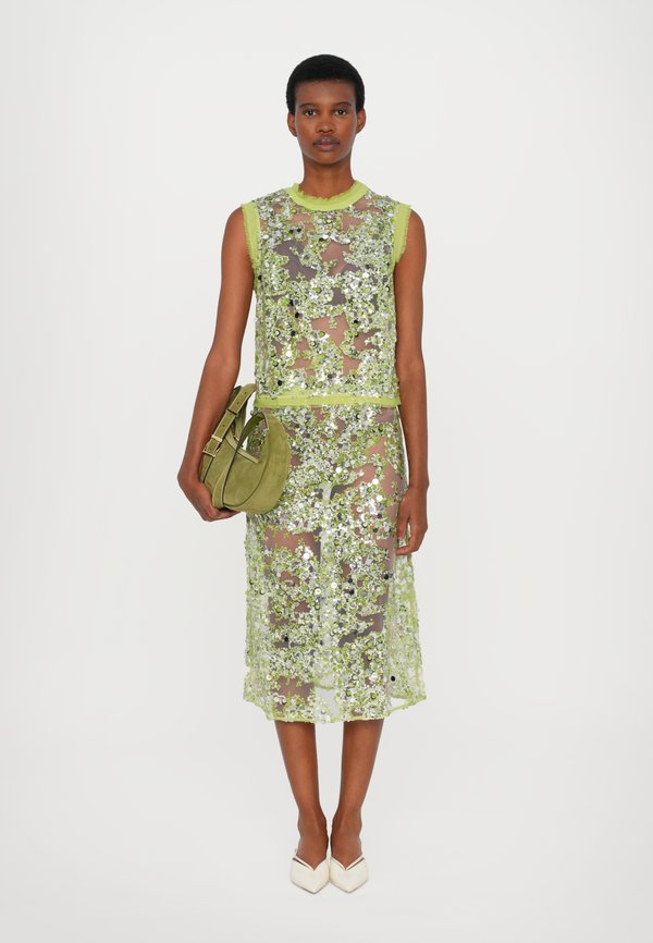 SHANIA - Pencil skirt - herbal garden4