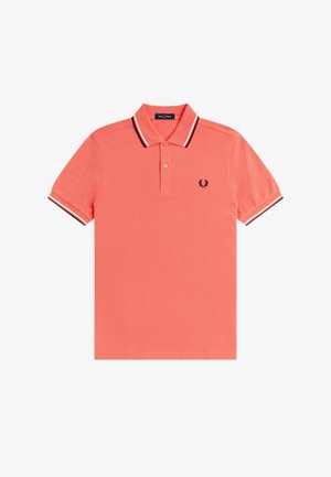 Fred Perry, THE TWIN TIPPED FRED PERRY SHIRT - Poloshirt - strawberry cream/ecru/black